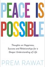 Couverture du livre "Peace is possible" de Prem Rawat