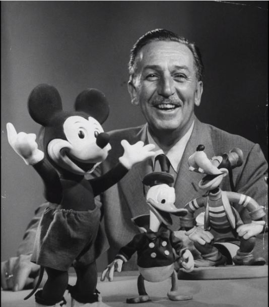 Portrait de Walt Disney