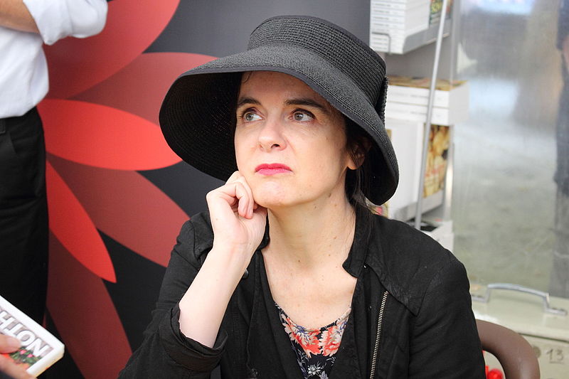 Portrait d'Amélie Nothomb en 2015