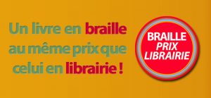 le logo de "Braille prix librairie"