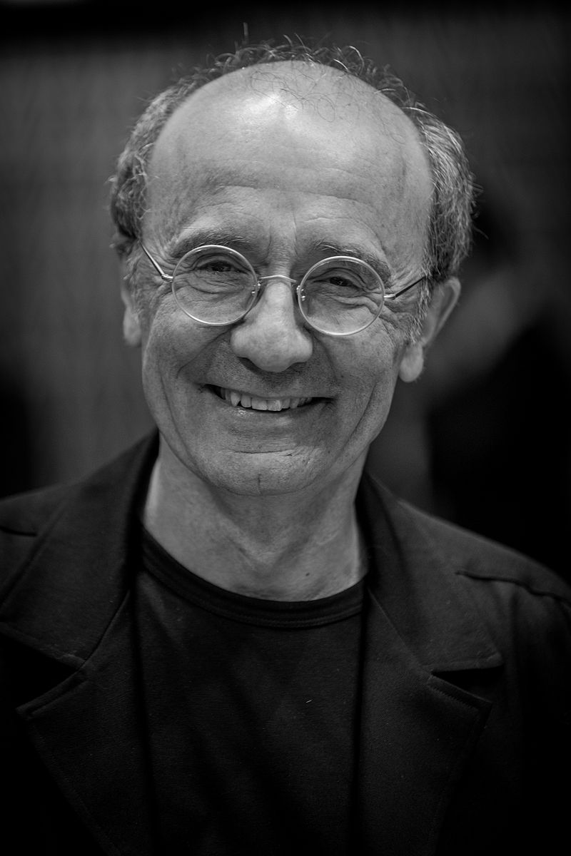 Portrait de Philippe Geluck par Claude Truong Ngoc.